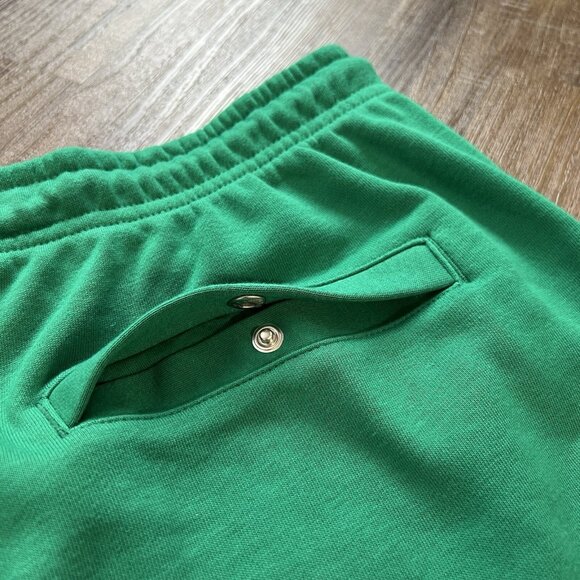 Nike Shorts Size Large Mens Green Club French Terry Flow $55 - Picture 6 of 9